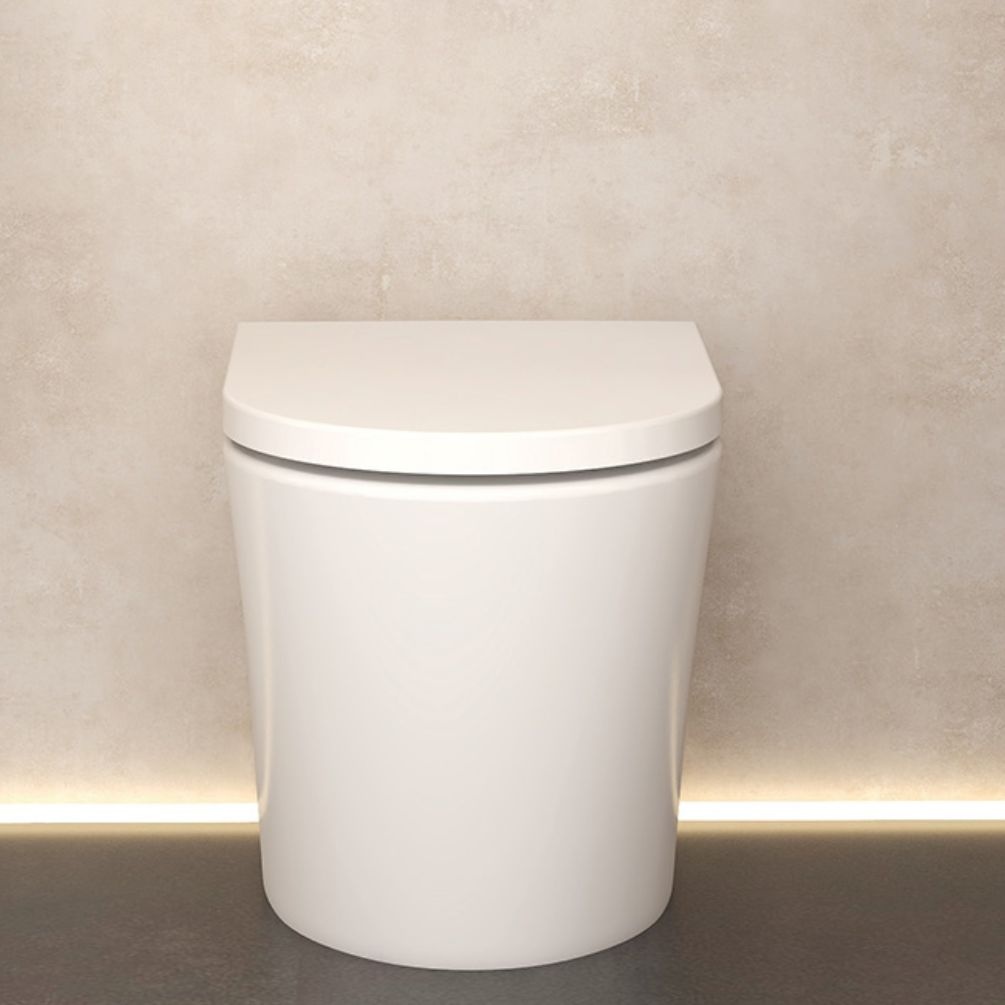 Imex Arco Rimless Short Projection Back to Wall Toilet Lifestyle 1